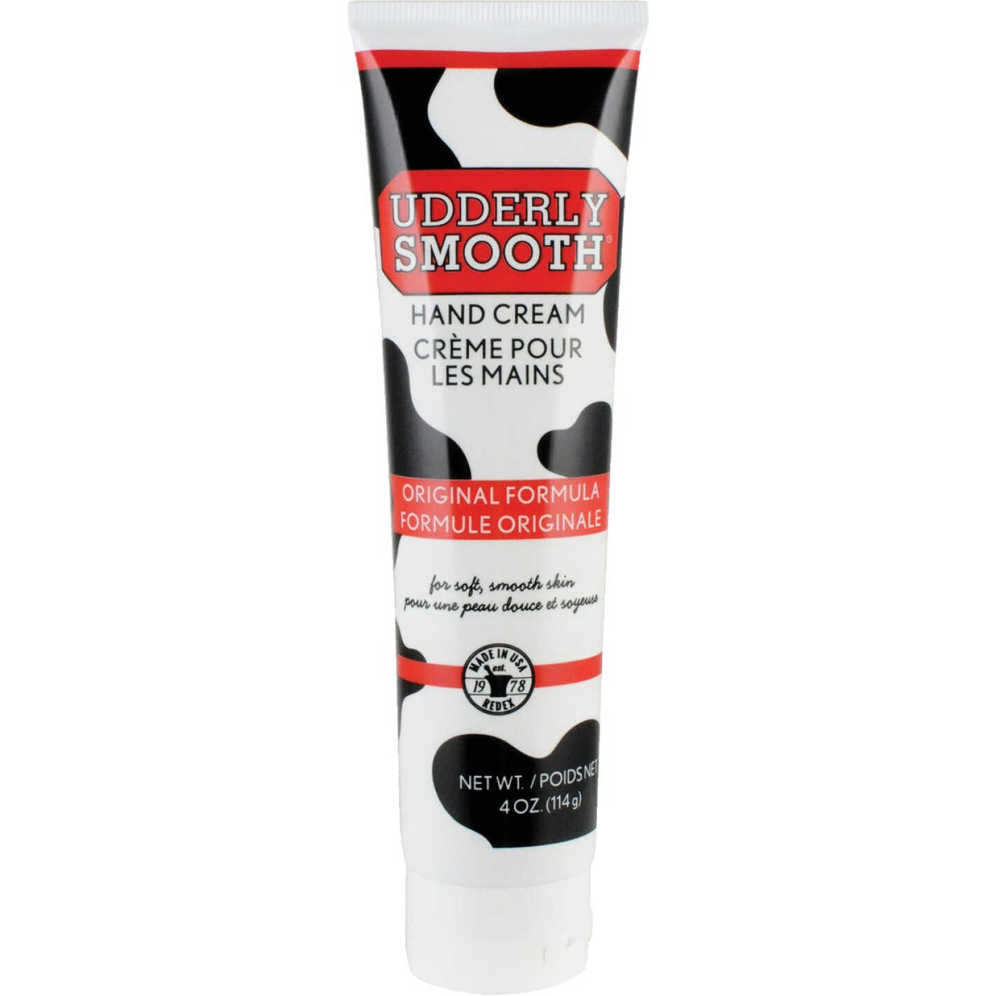 Udderly Smooth 4 Oz. Tube Udder Cream Lotion Image 1