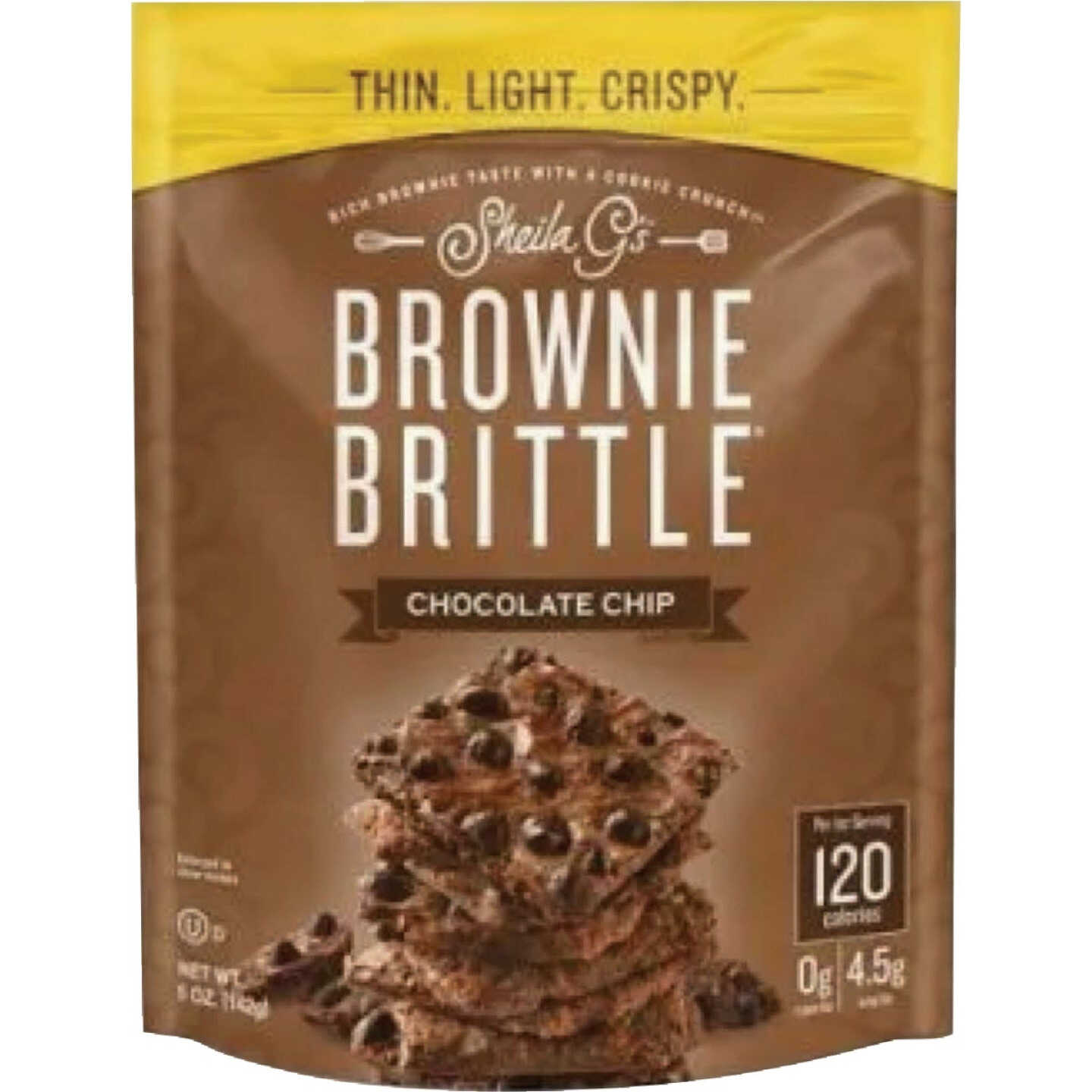 Second Nature 5 Oz. Choc Chip Brittle Image 1