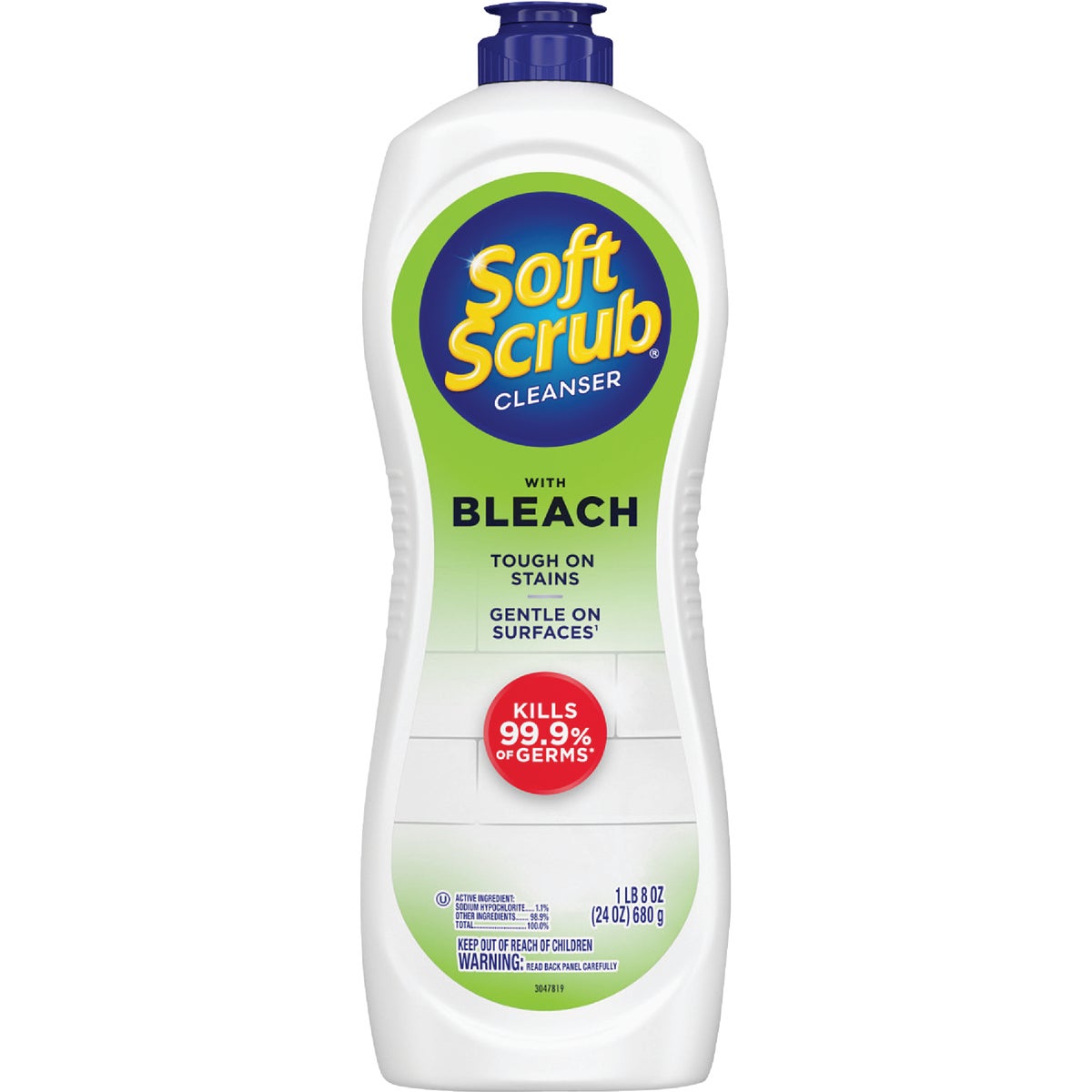 Soft Scrub 24 Oz. Cleanser With Bleach Image 1