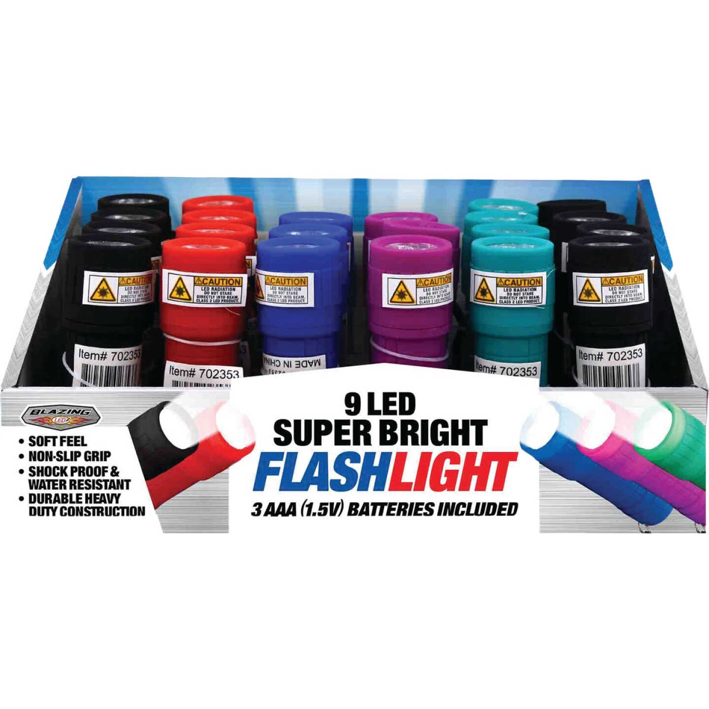 Blazing LEDz Superbright Battery LED Flashlight Image 1