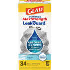 Glad ForceFlex 13 Gal. MaxStrength Fresh Air Tall Kitchen Drawstring Trash Bag (34-Count) Image 1