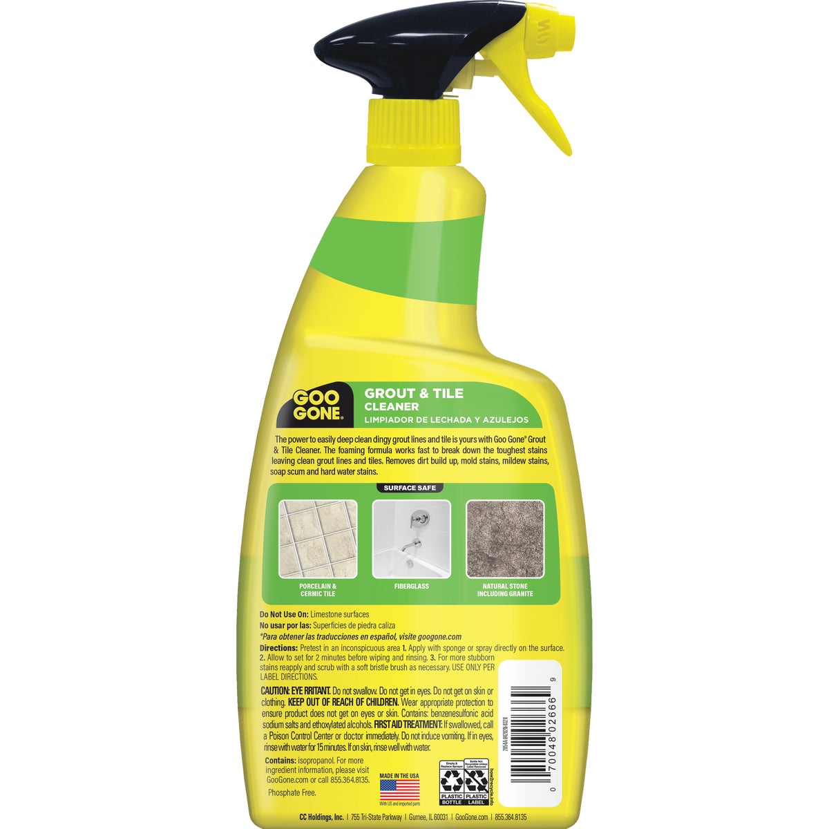 Goo Gone 28 Oz. Grout & Tile Cleaner Image 2