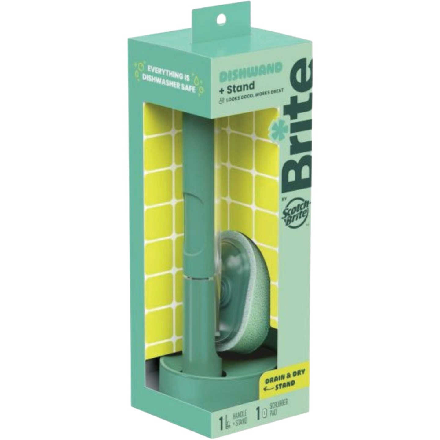 Brite by Scotch-Brite Dishwand & Stand Image 1