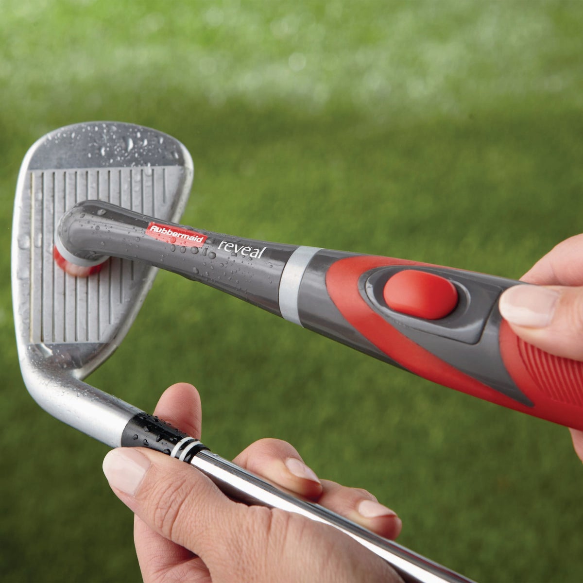 Rubbermaid Handheld 6V Power Scrubber with All-Purpose Brush and Grout Head Image 3