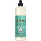 Mrs. Meyer's Clean Day 16 Oz. Basil Scent Liquid Dish Soap Image 1