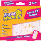 Scrub Daddy Eraser Mommy 10x with Scrubbing Germs (2-Pack) Image 1