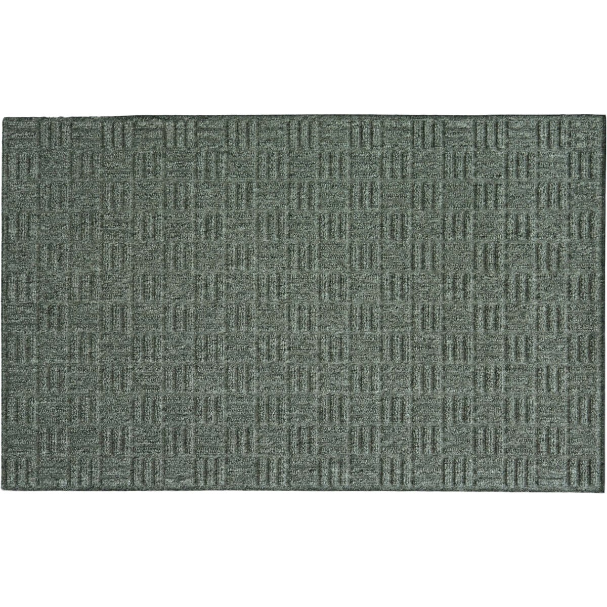 FanMats 24 In. x 36 In. Jumbo Floor Saver II Mat, Parquet Gray