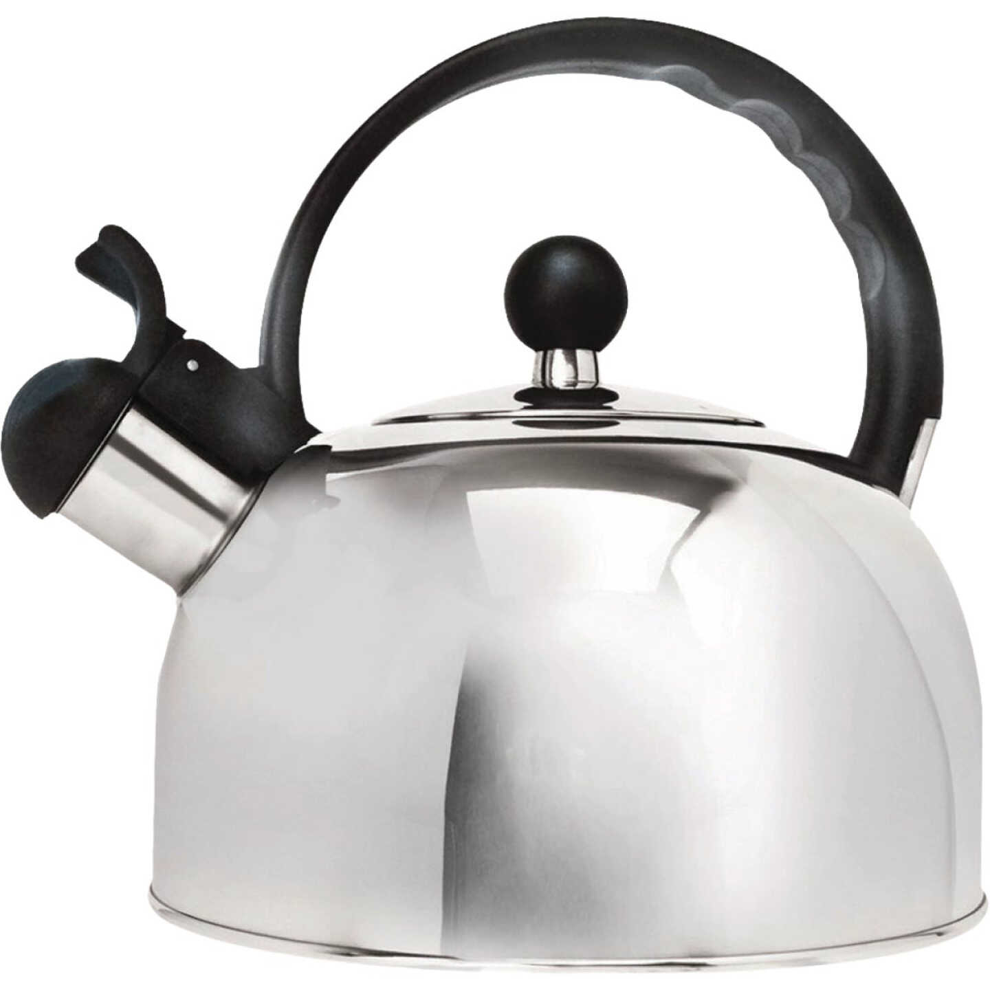 Epoca Primula Simon 2 Qt. Stainless Steel Whistling Kettle Image 1