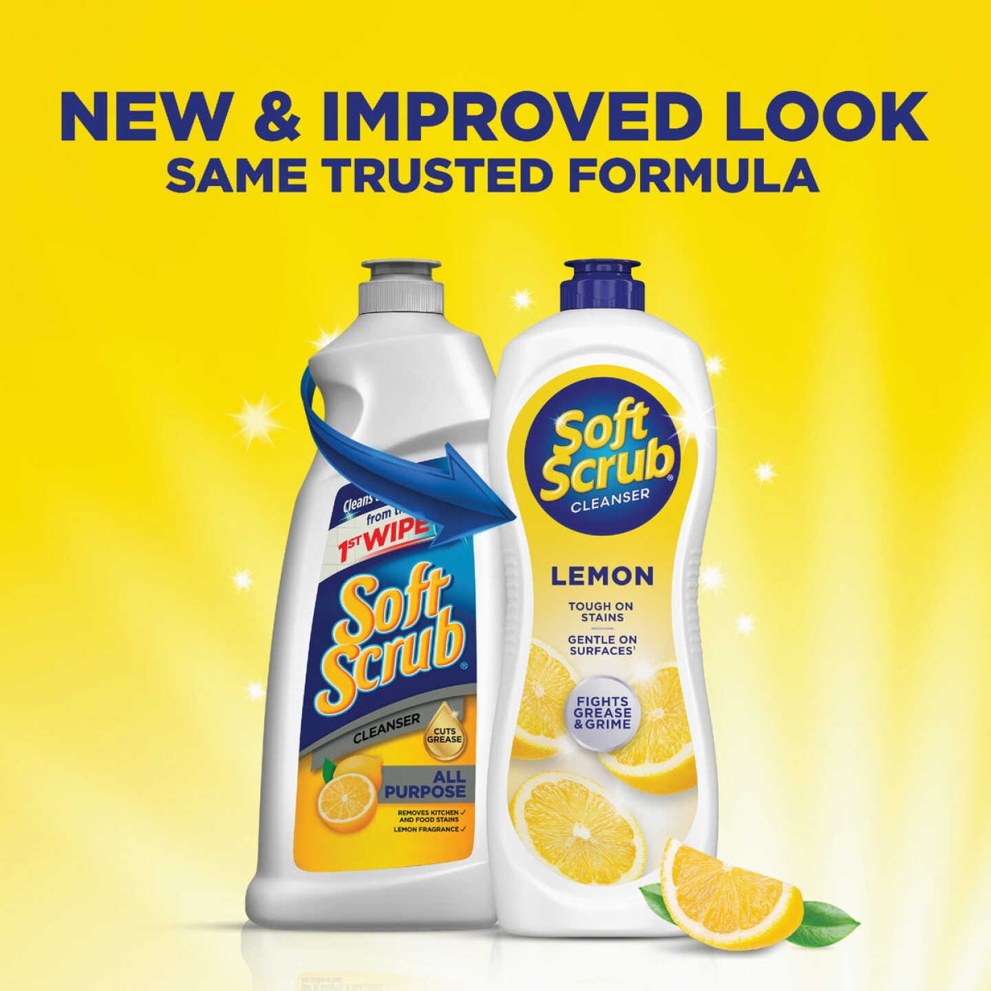 Soft Scrub 24 Oz. Lemon Cleanser Image 2