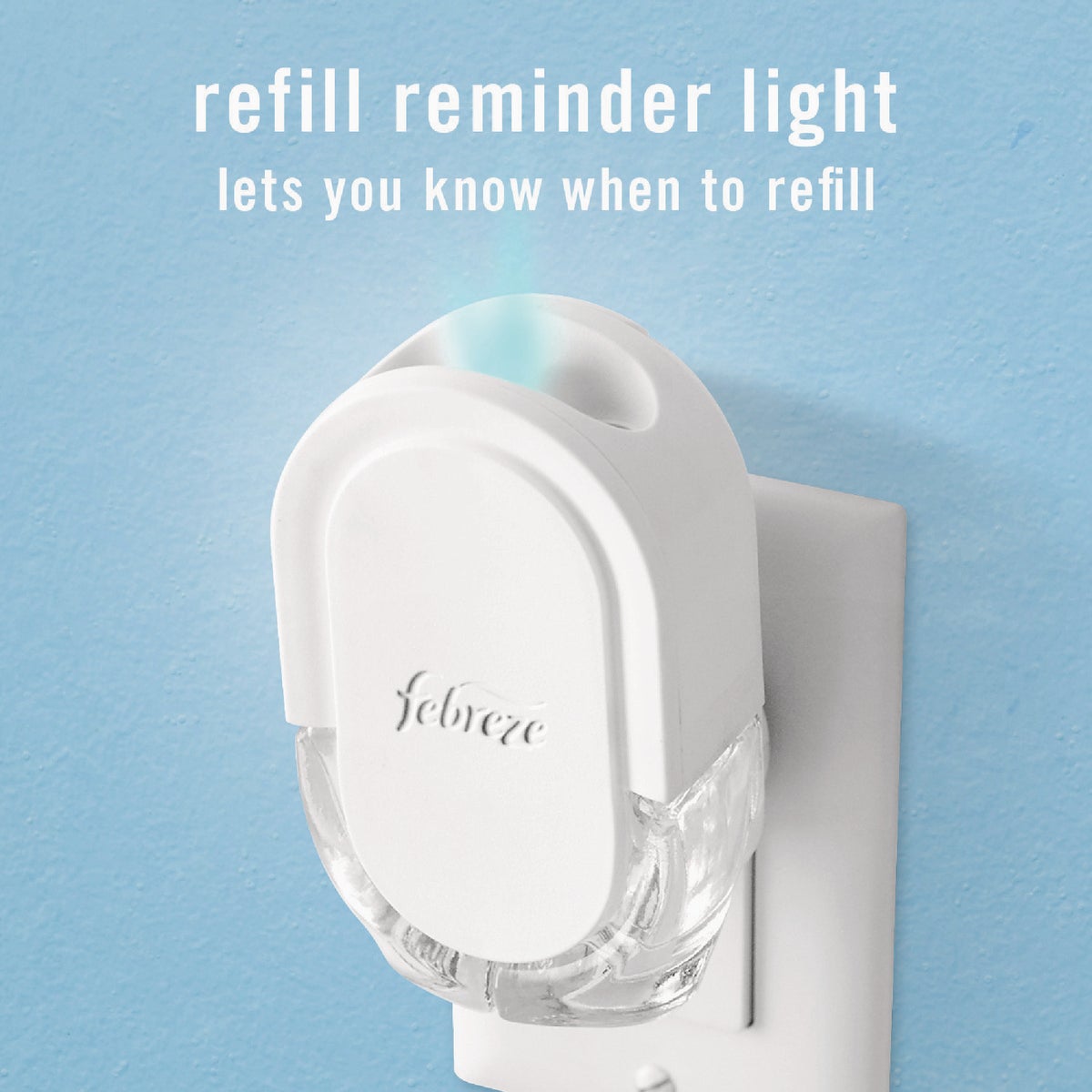 Febreze 0.9 Oz. Gain Scent Dual Scent Plug In Refill Image 2