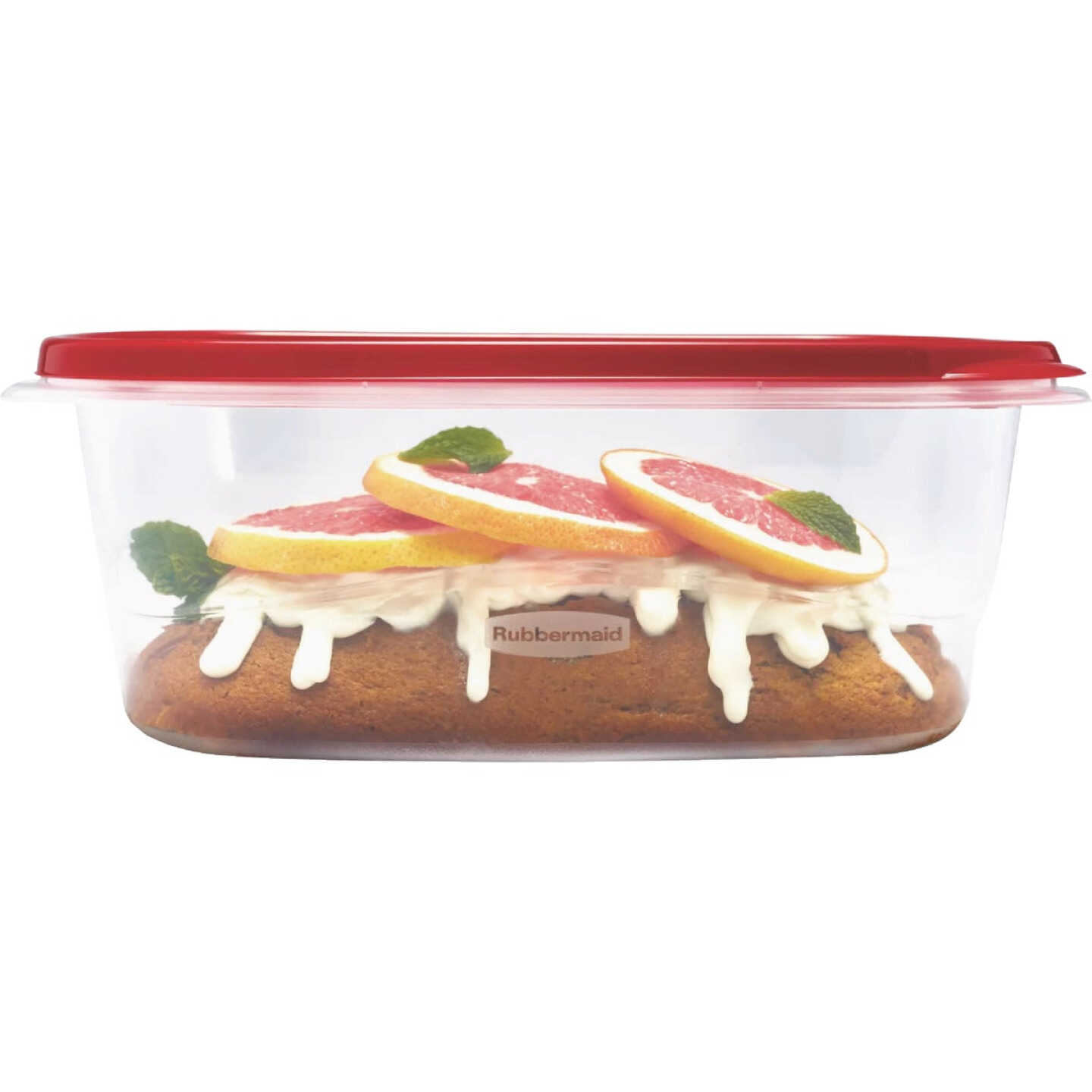 Rubbermaid TakeAlongs Red Food Storage Containers, 8 Cup (2-Pack) Image 3