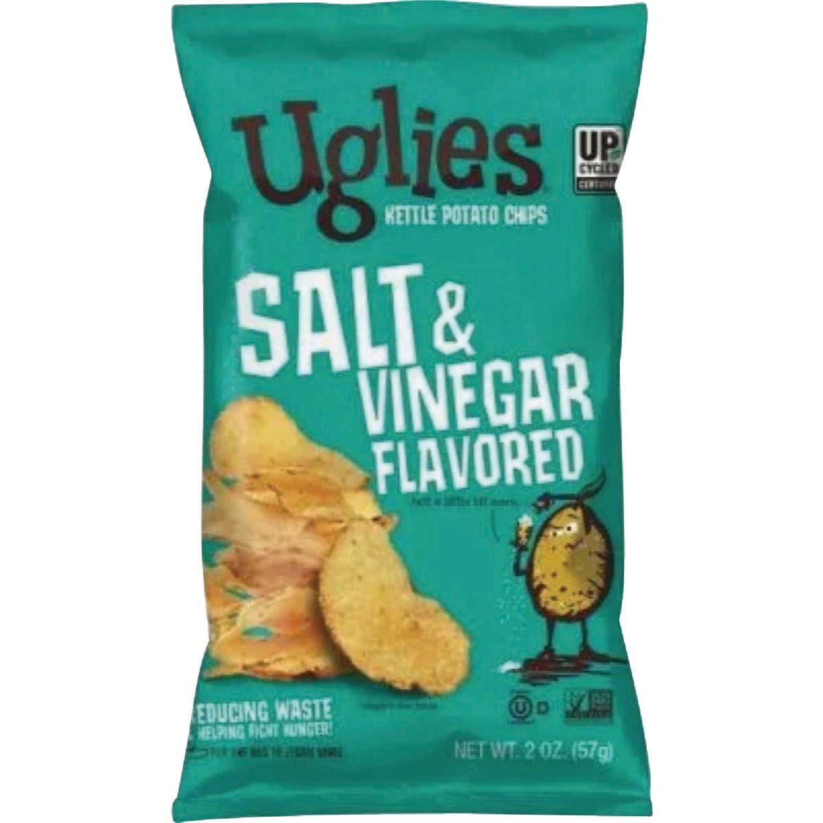 Uglies 2 Oz. Salt and Vinegar Kettle Potato Chips