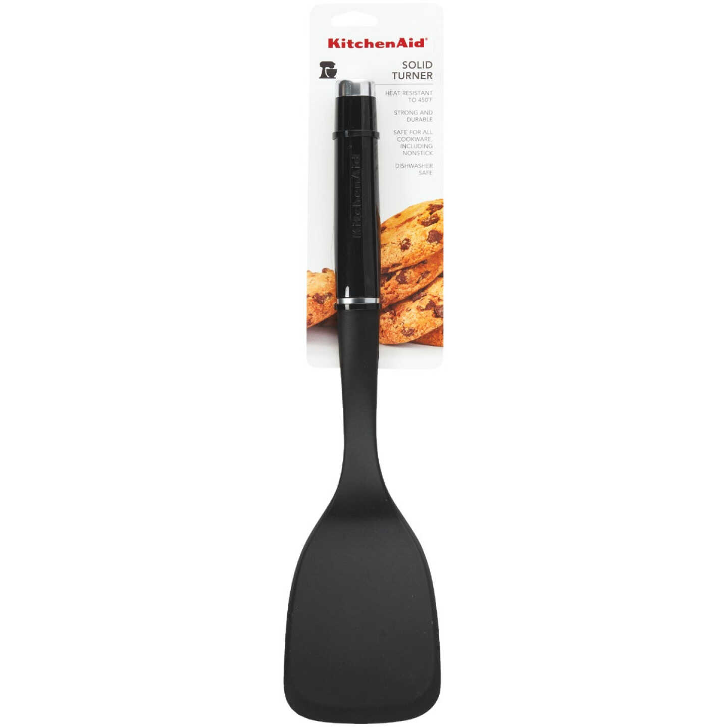 KitchenAid 13.5 In. Black Solid Turner Image 2