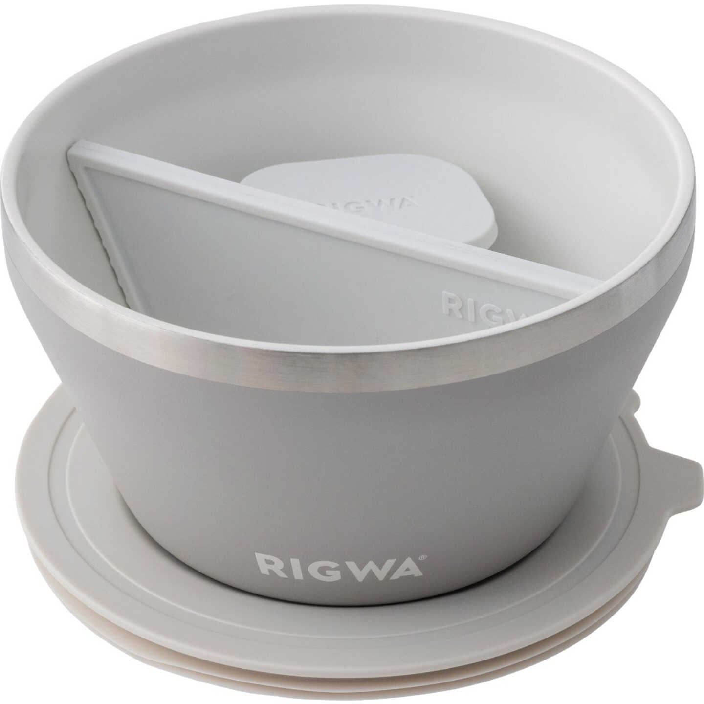 Rigwa Life 40 Oz. Fresh Bowl Kit, Oyster Image 3
