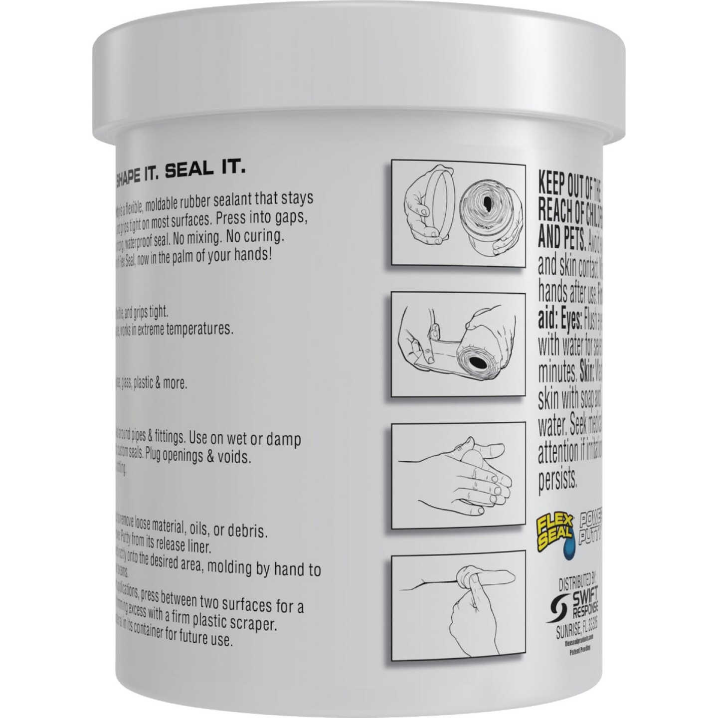 Flex Seal Power Putty 16 Oz. White Multi-Purpose Adhesive Image 7