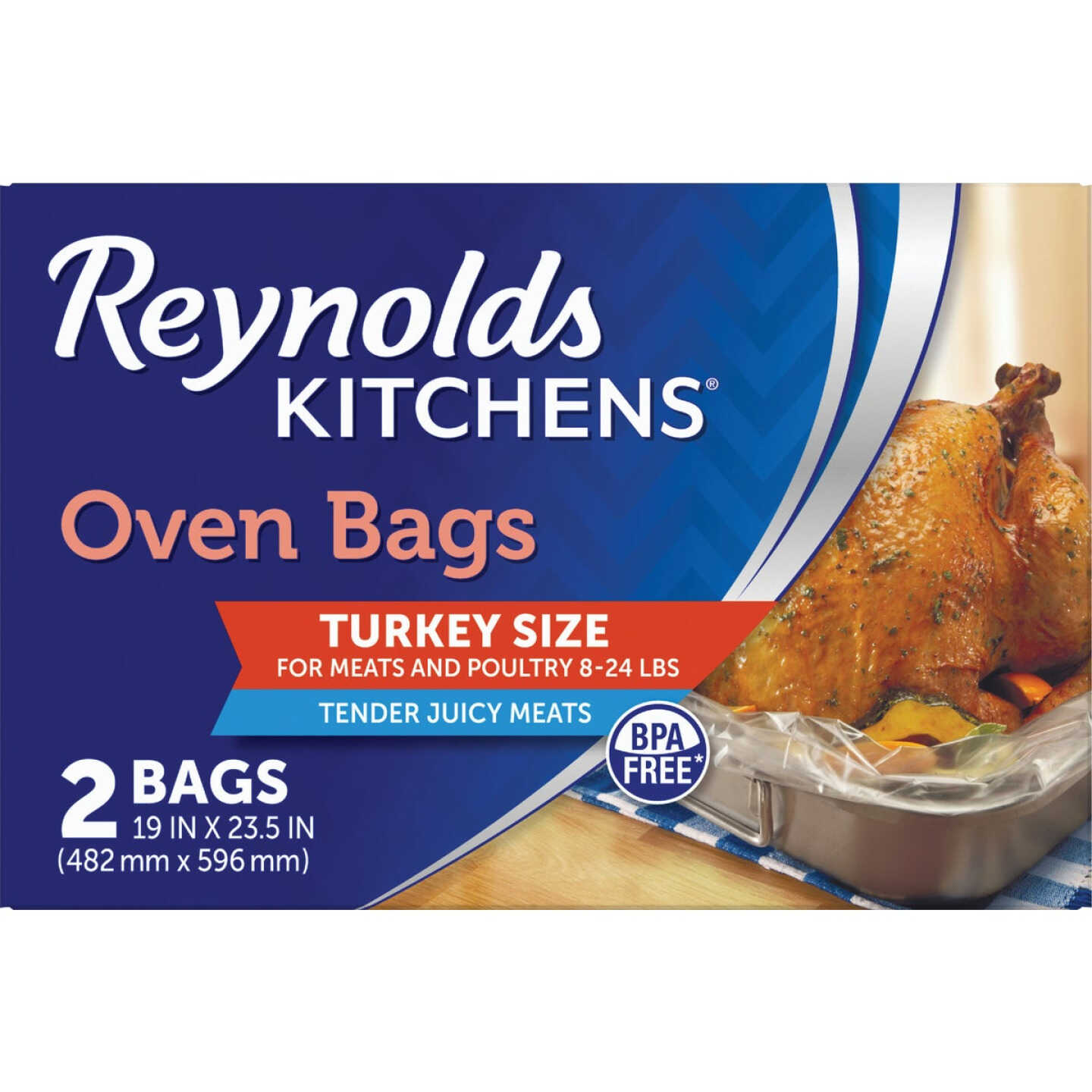 Reynolds 19 In. x 23-1/2 In. Oven Bag (2 Count) Image 1