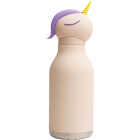 Ad-N-Art 16 Oz. Bestie Animal Insulated Water Bottle, Unicorn Image 1