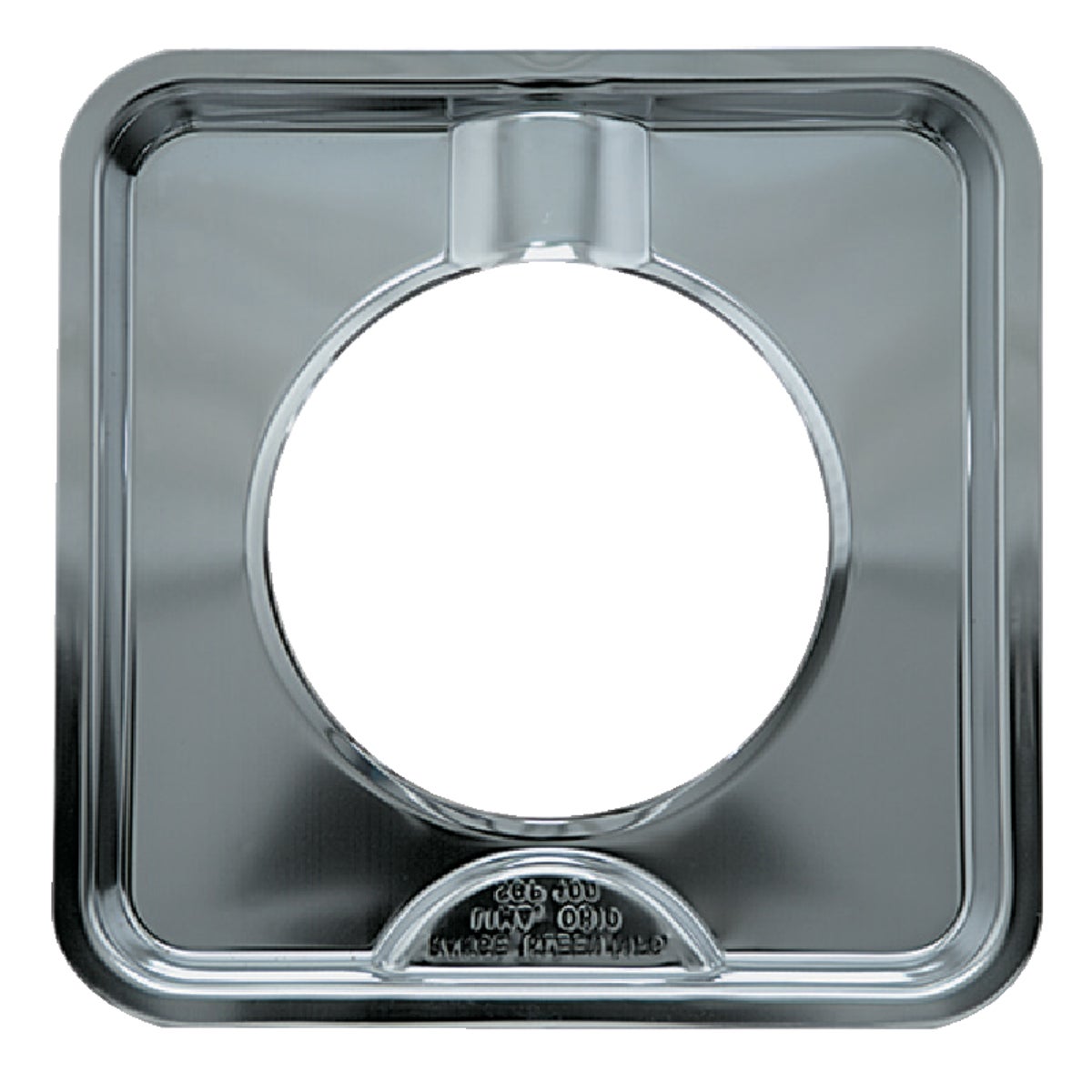 Range Kleen Gas 4-3/8 In. Style H Square Chrome Drip Pan