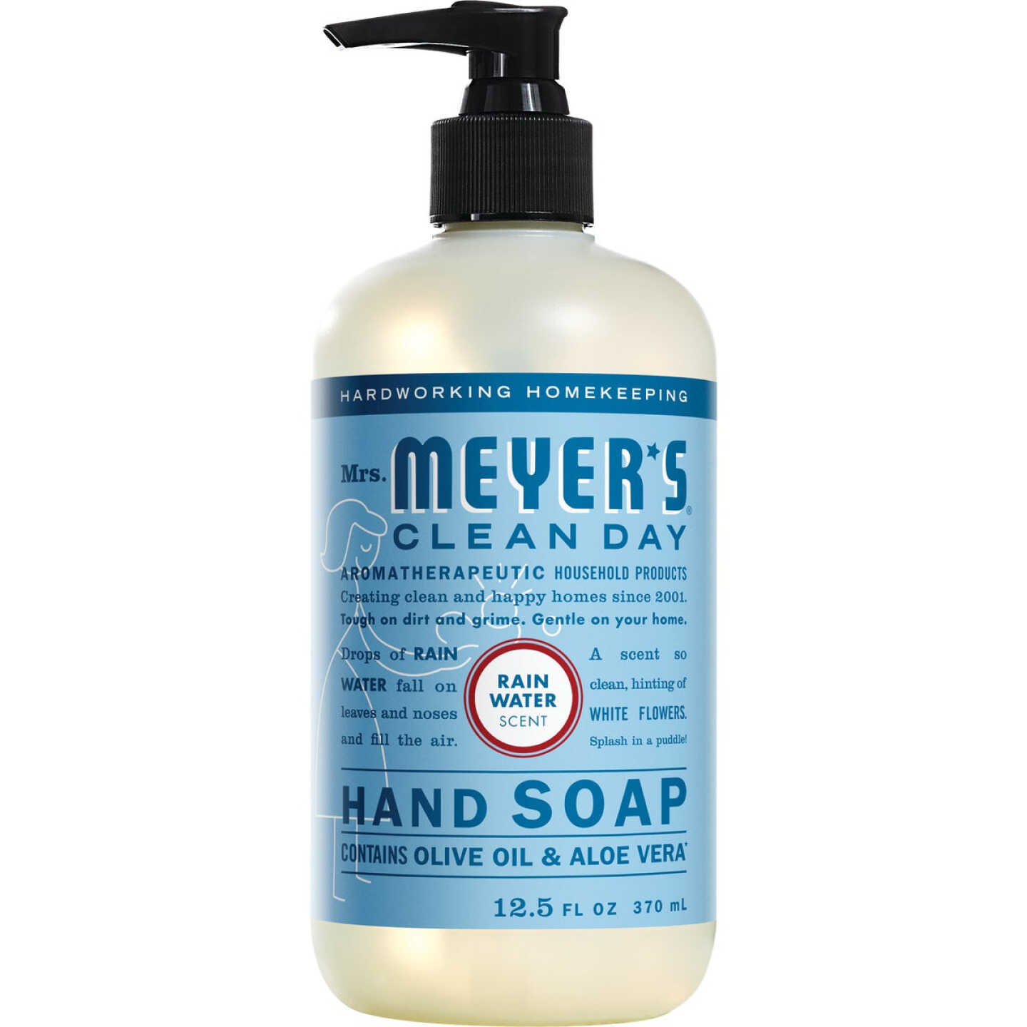 Mrs. Meyer's Clean Day 12.5 Oz. Rainwater Liquid Hand Soap Image 1