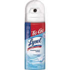 Lysol 1.5 Oz. Crisp Linen Scent Disinfectant Spray, Travel Size Image 1