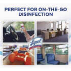 Lysol 1.5 Oz. Crisp Linen Scent Disinfectant Spray, Travel Size Image 4