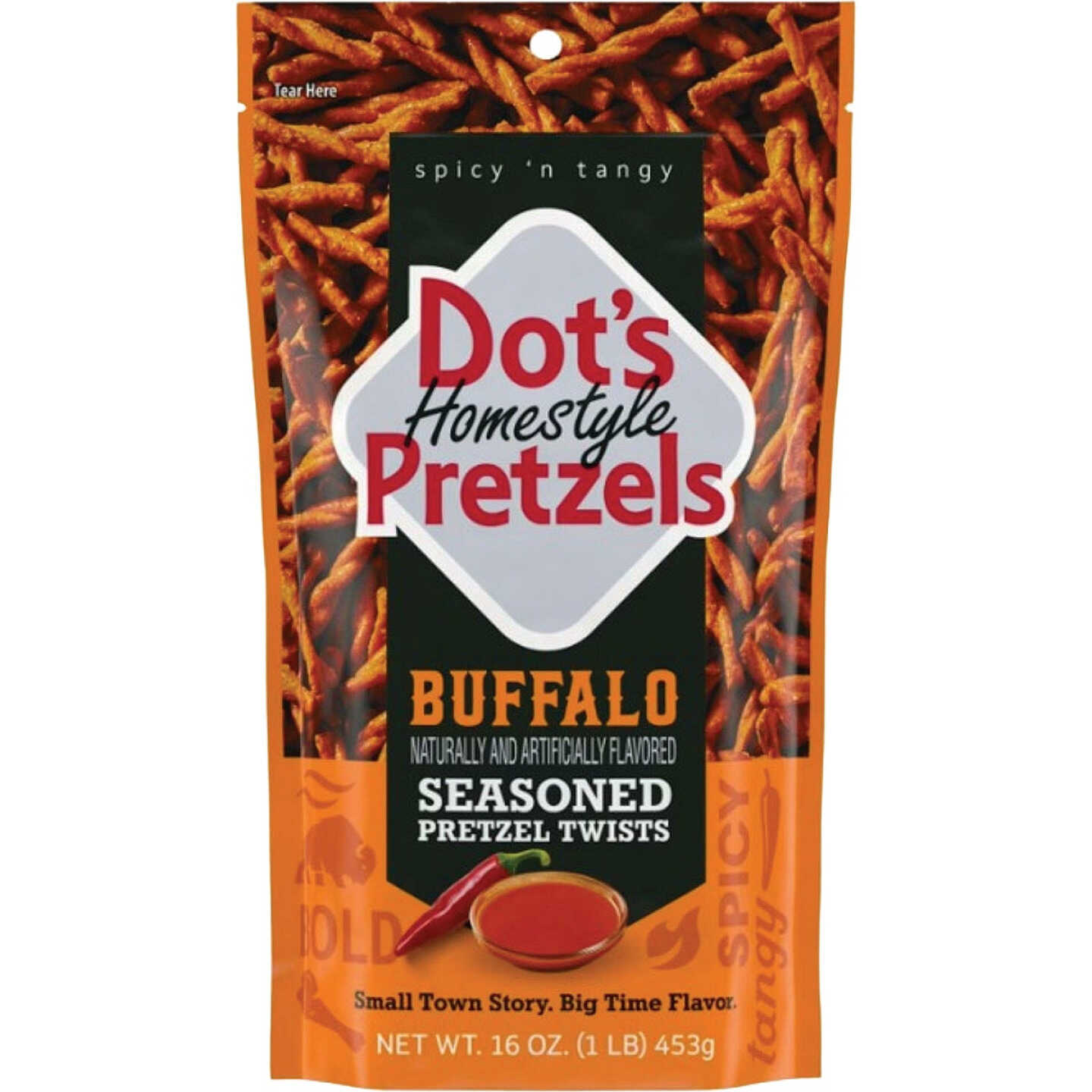 Dot's 16 Oz. Buffalo Pretzels Image 1