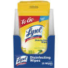Lysol Lemon & Lime Disinfecting Wipes To Go Flatpack (15-Count) Image 1