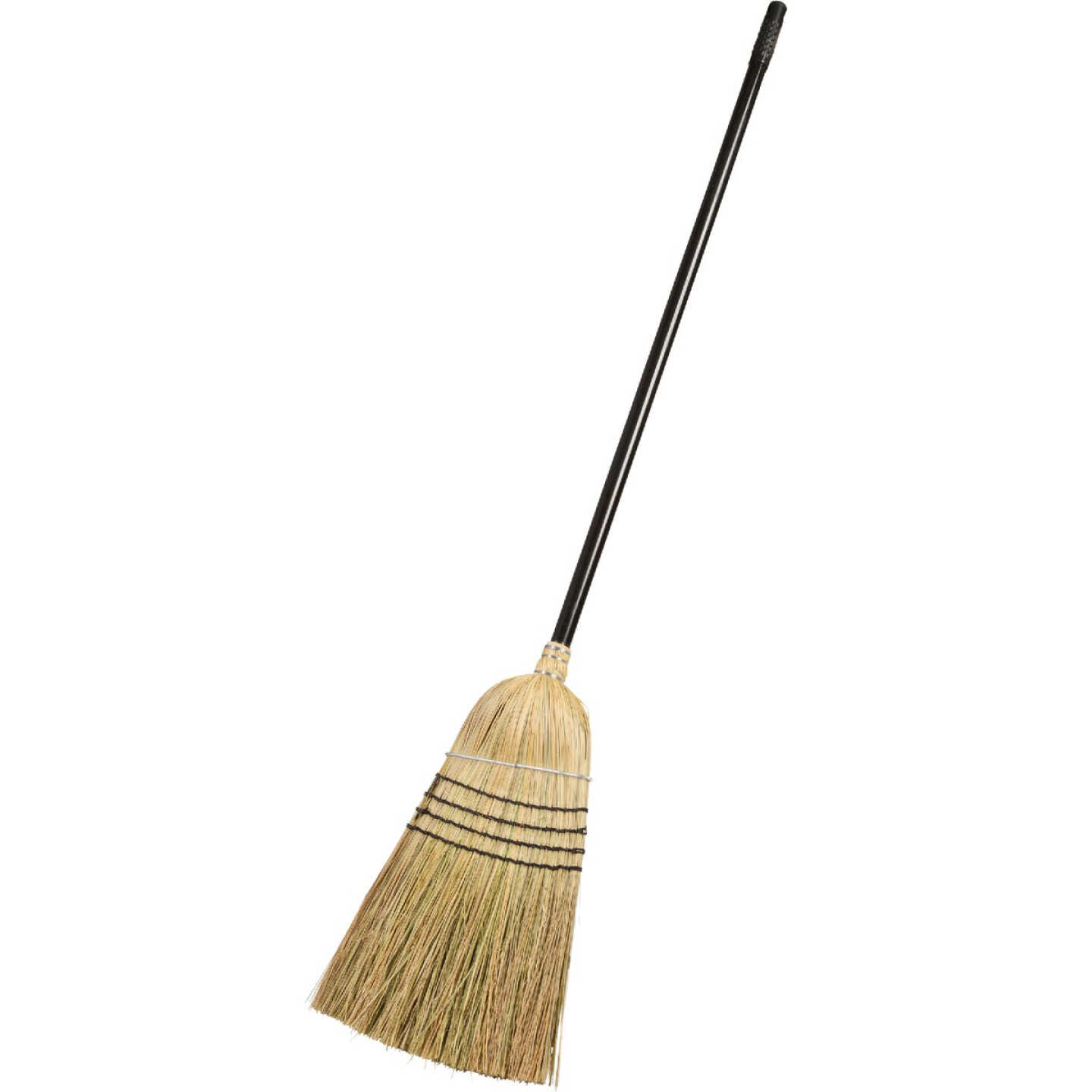 Quickie Professional 15 In. W. x 40 In. L. Steel Handle Hurl Corn Broom Image 1