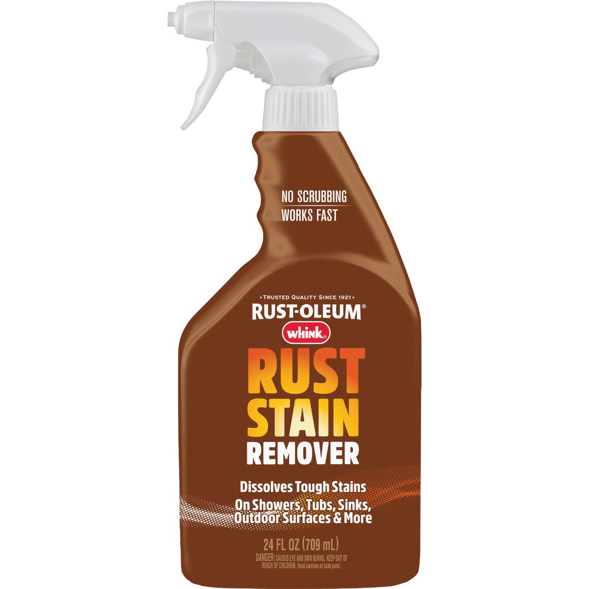 Whink 24 Oz. Rust Stain Remover Foaming Spray