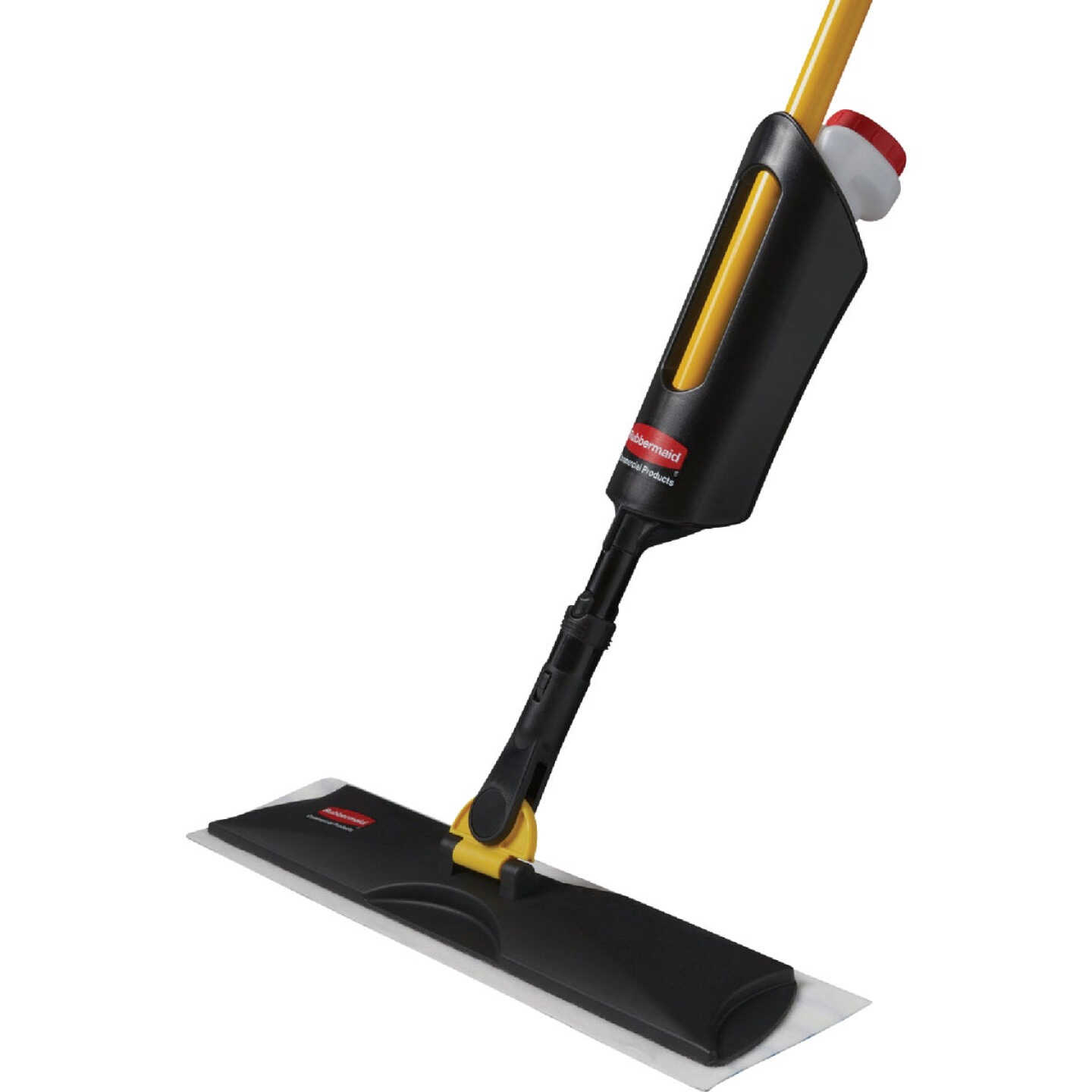 Rubbermaid Commercial Light Spray Mop Plus 5 Disposable Microfiber Pads Image 1