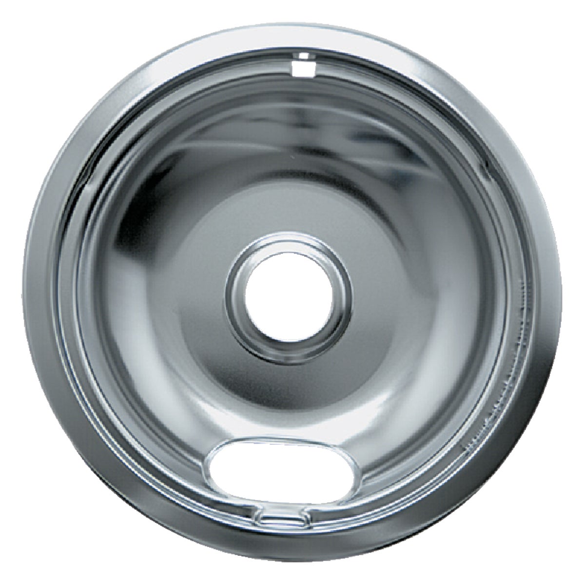 Range Kleen Electric Large 8 In. Style A Round Chrome Drip Pan