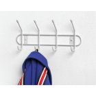 Spectrum White 4 Hook Rail Image 1