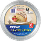 EZ Foil 8 In. Round Cake Pan (3-Count) Image 1