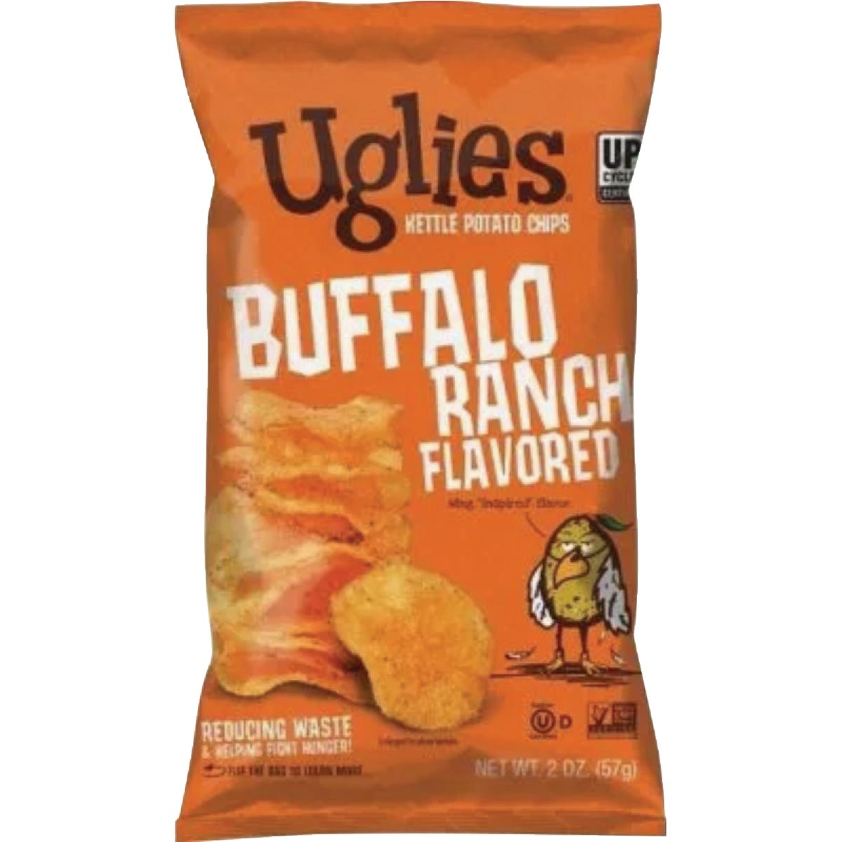 Uglies 2 Oz. Buffalo Ranch Kettle Potato Chips