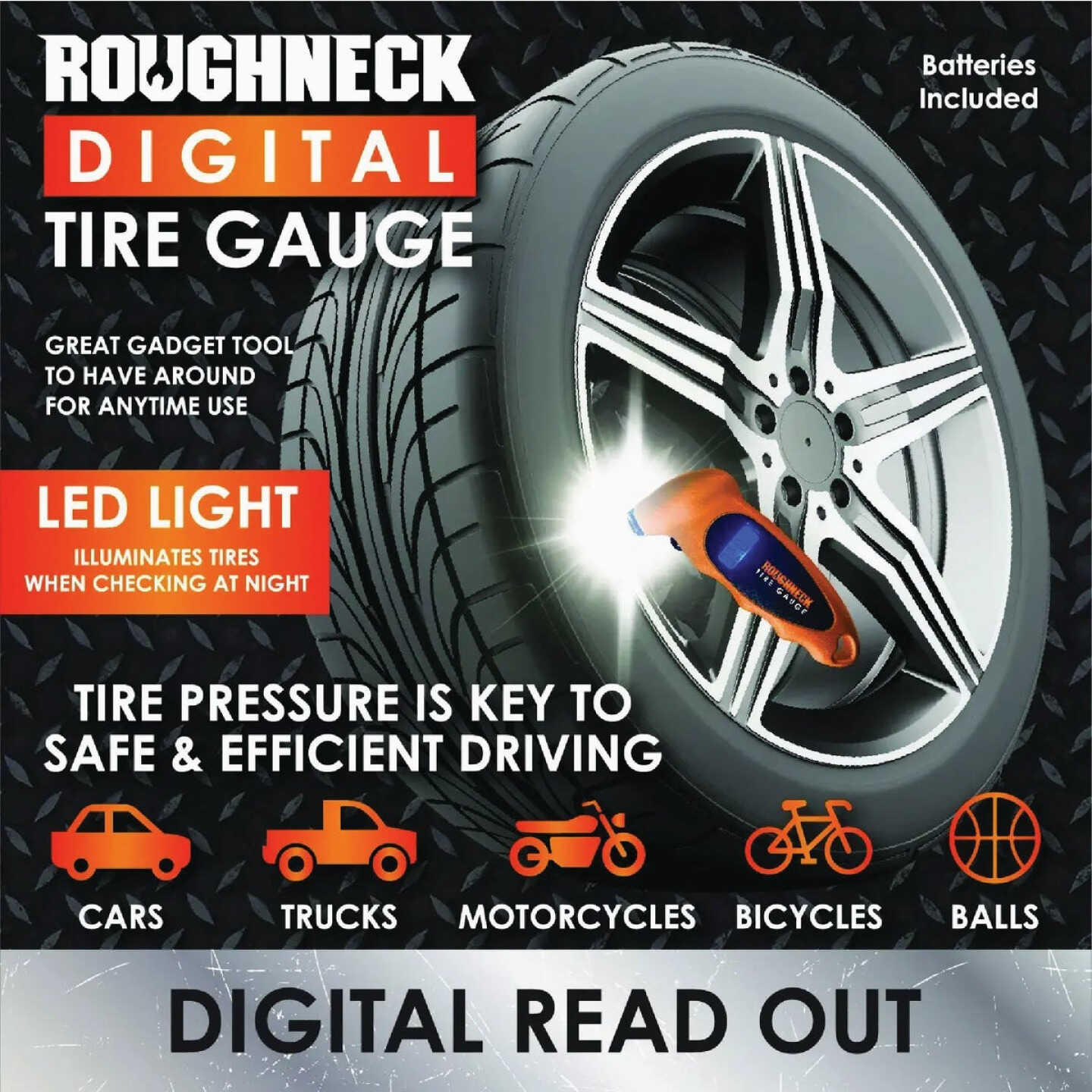 Roughneck Digital Tire Gauge Image 2