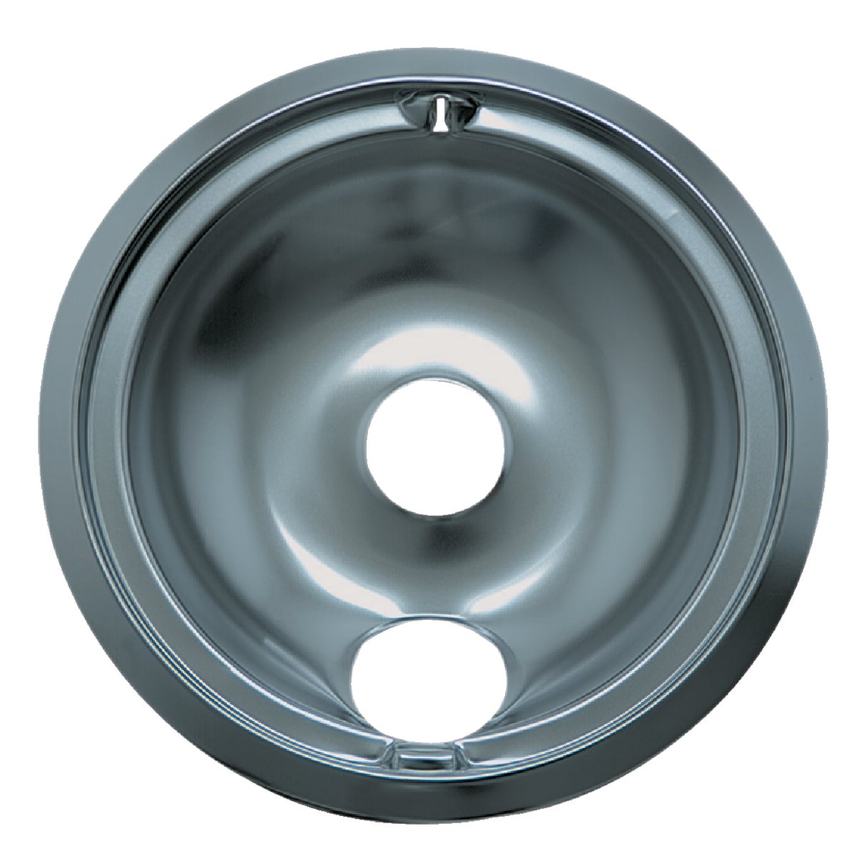 Range Kleen Electric Small 6 In. Style B Round Chrome Drip Pan