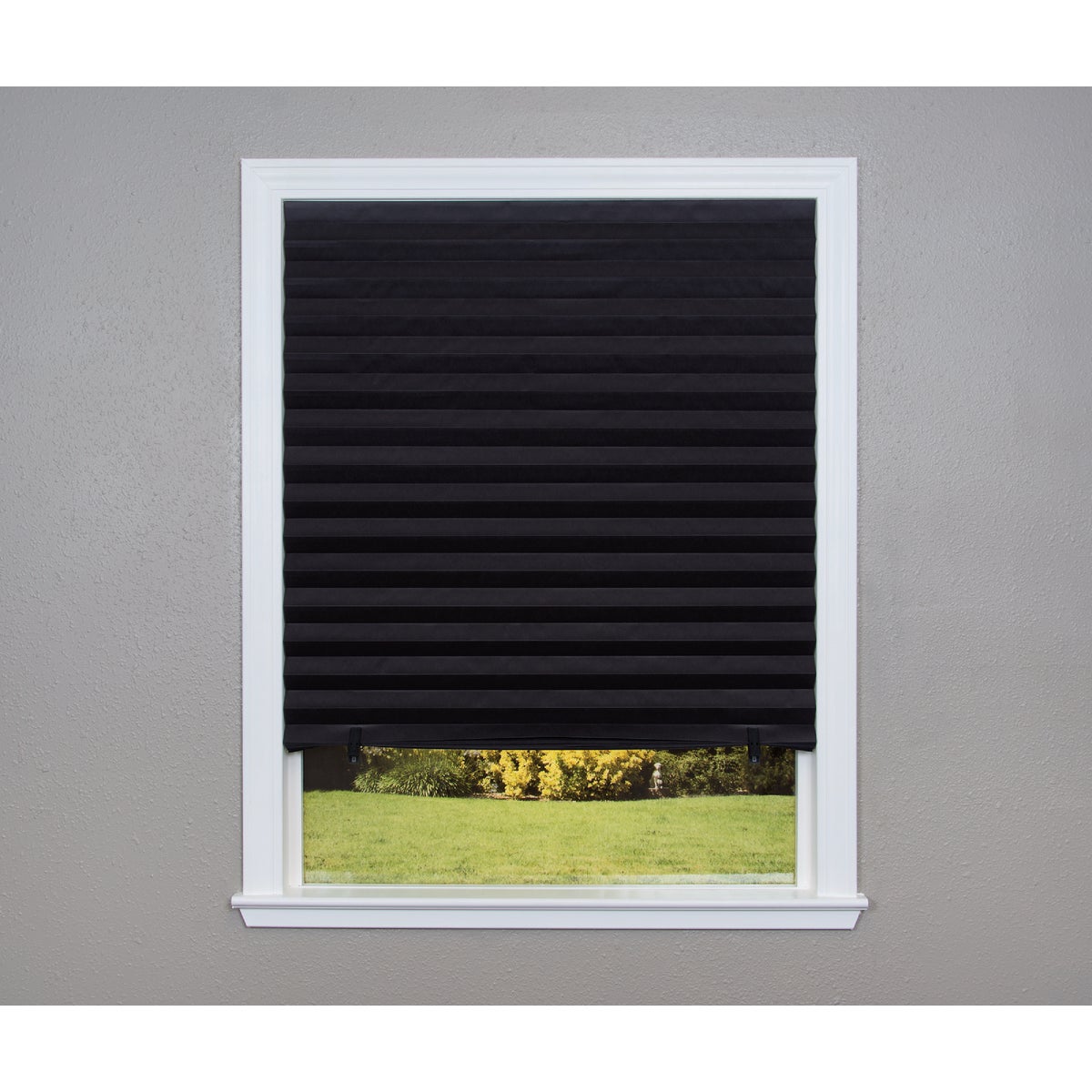 Redi Shade 36 In. x 72 In. Blackout Pleated Paper Shade
