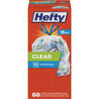 Hefty 13 Gal. Clear Drawstring Tall Kitchen Bag (60-Count) Image 1