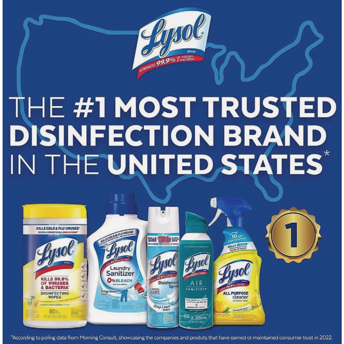 Lysol 10 Oz. White Linen Air Sanitizer Spray Image 5