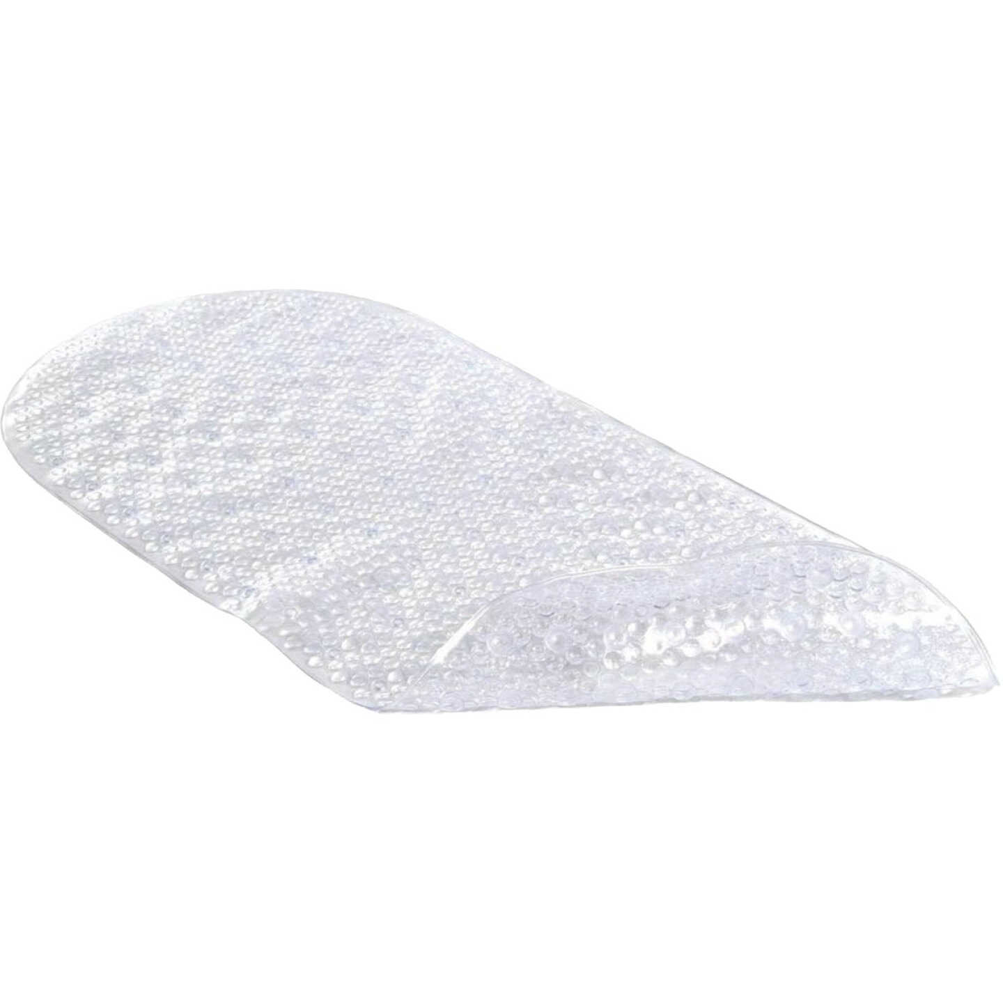 ConTact 15 In. x 34-1/2-In. Clear Bubble Rubber Bath Mat Image 1