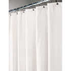 Moda At Home 71 In. x 71 In. White Prime Shower Curtain Liner Image 2