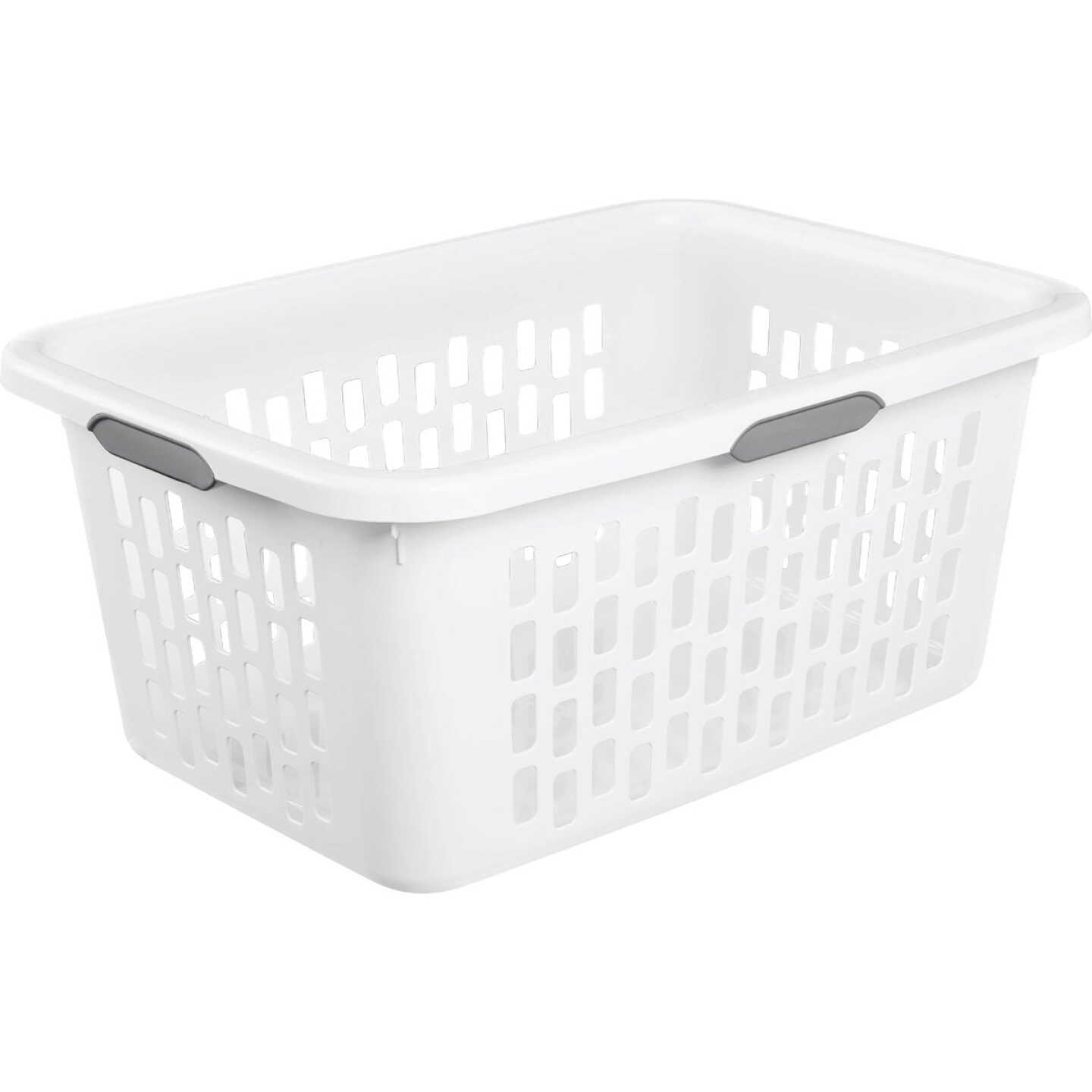 Sterilite 2 Bushel White Laundry Basket Image 1
