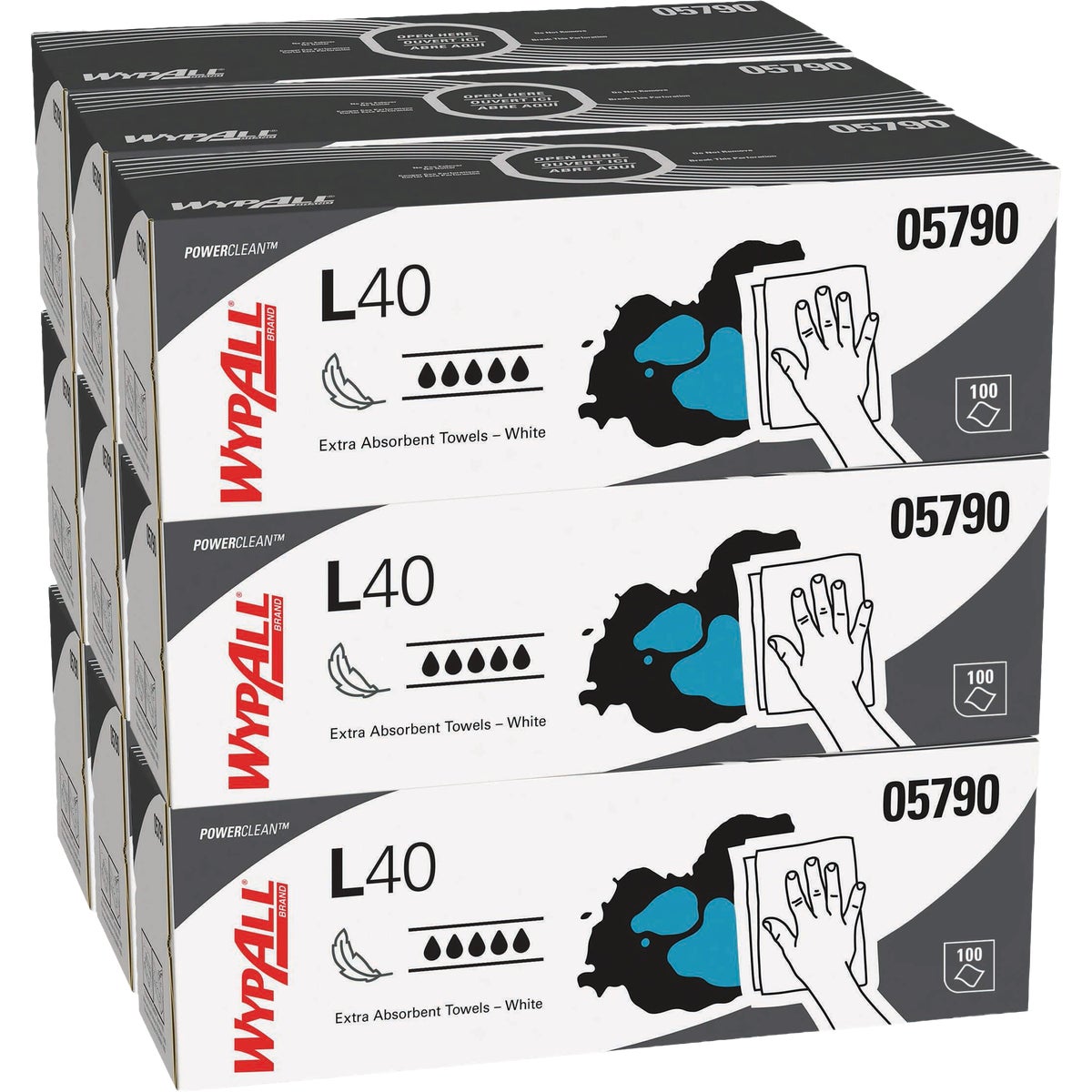 WypAll White General Purpose Wipes (100-Count)
