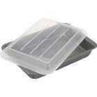 Goodcook 13 In. x 9 In. Non-Stick Cake Pan with Plastic Snap-Closure Lid Image 1