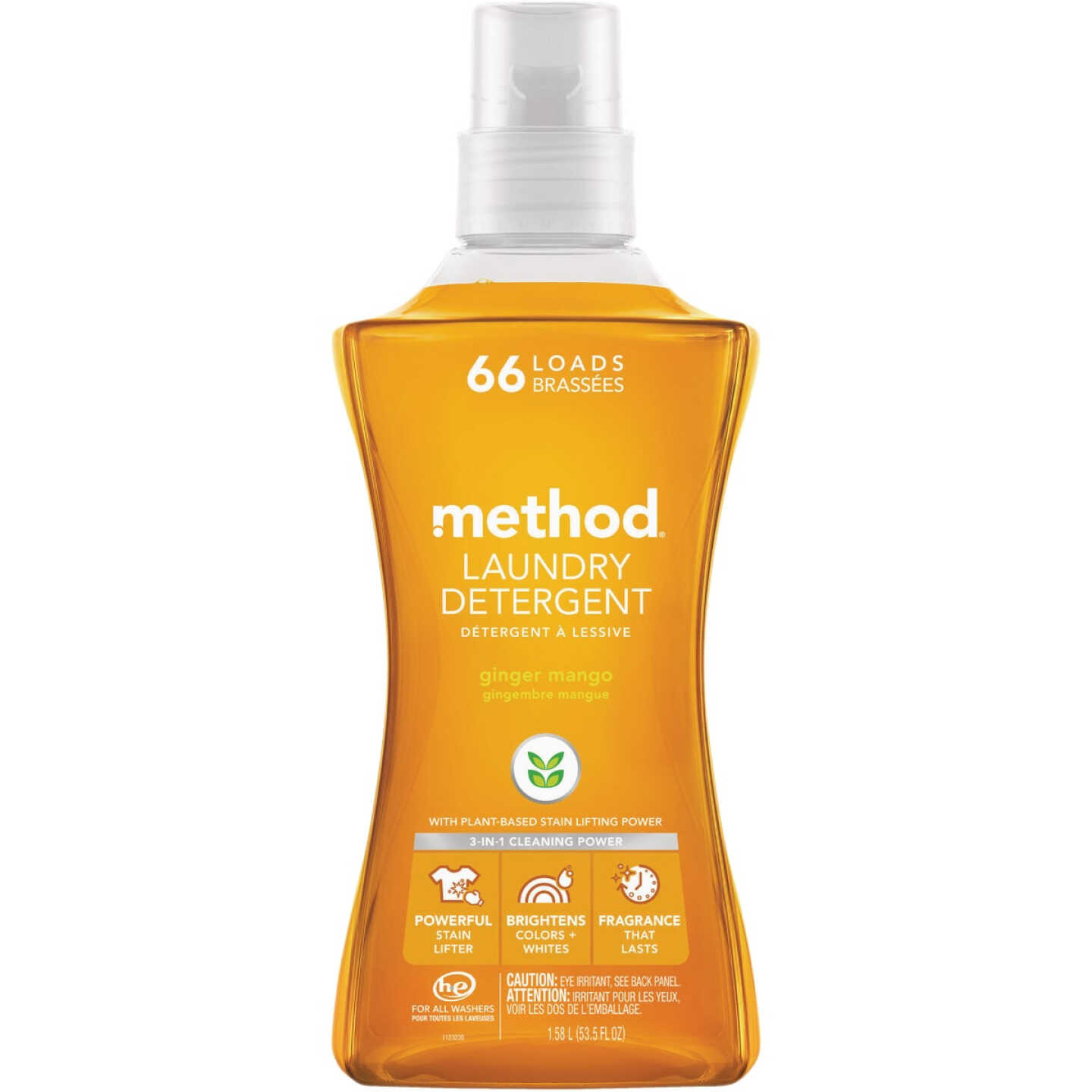 Method 53.5 Oz. Ginger Mango Liquid Laundry Detergent Image 1