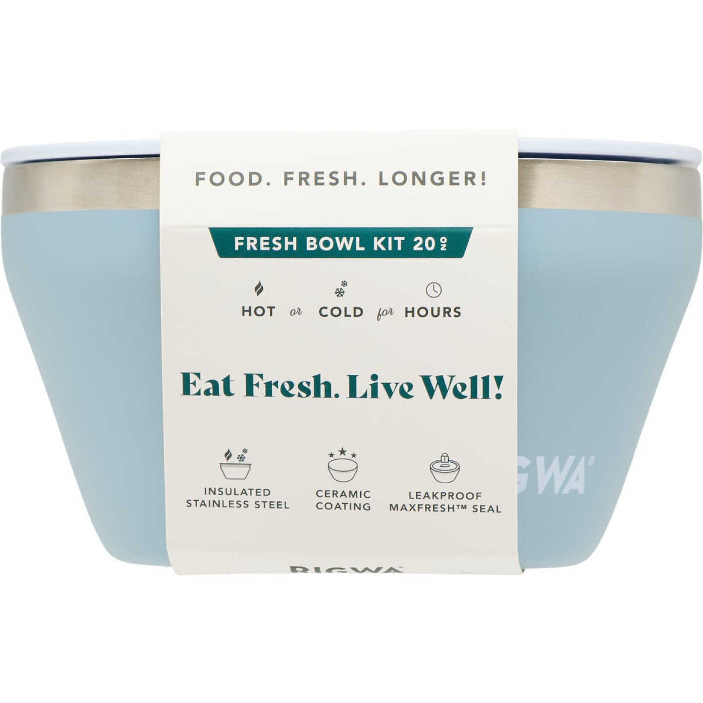 Rigwa Life 20 Oz. Fresh Bowl Kit, Cloud Image 2