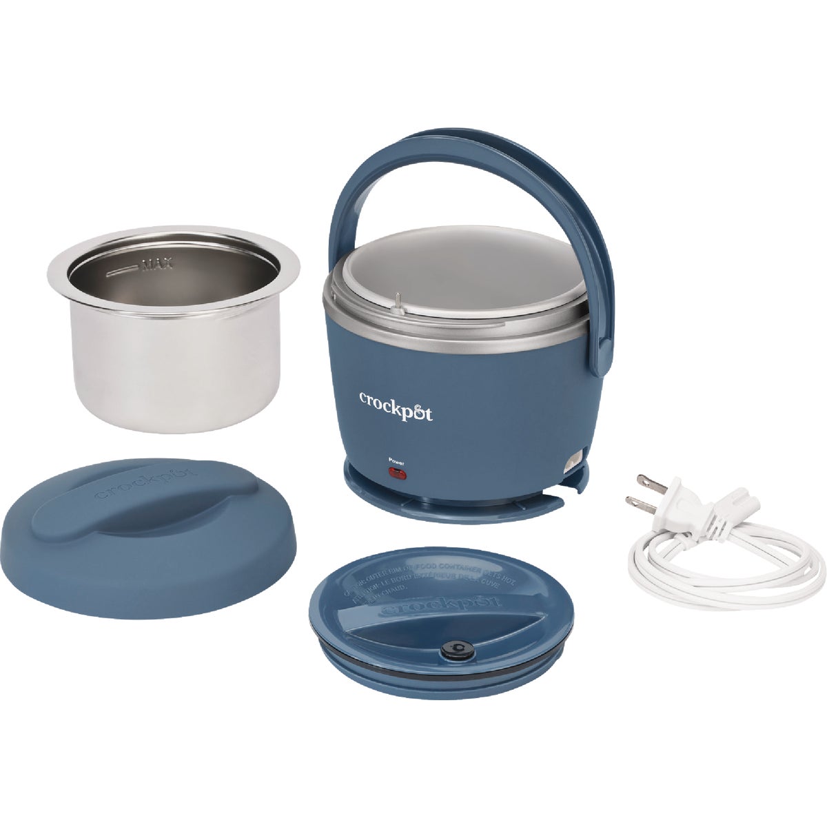 Crock-Pot Lunch Crock 20 Oz. Blue Food Warmer Image 6