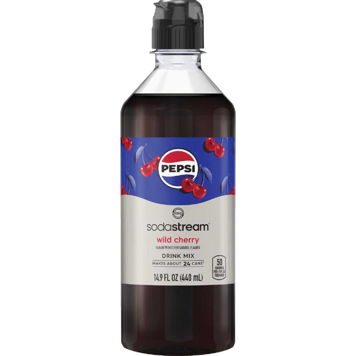 SodaStream 14.9 Oz. Pepsi Wild Cherry Drink Mix Image 1