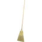 Liberty 42 In. House Corn Broom Natural Wood Handle Image 1