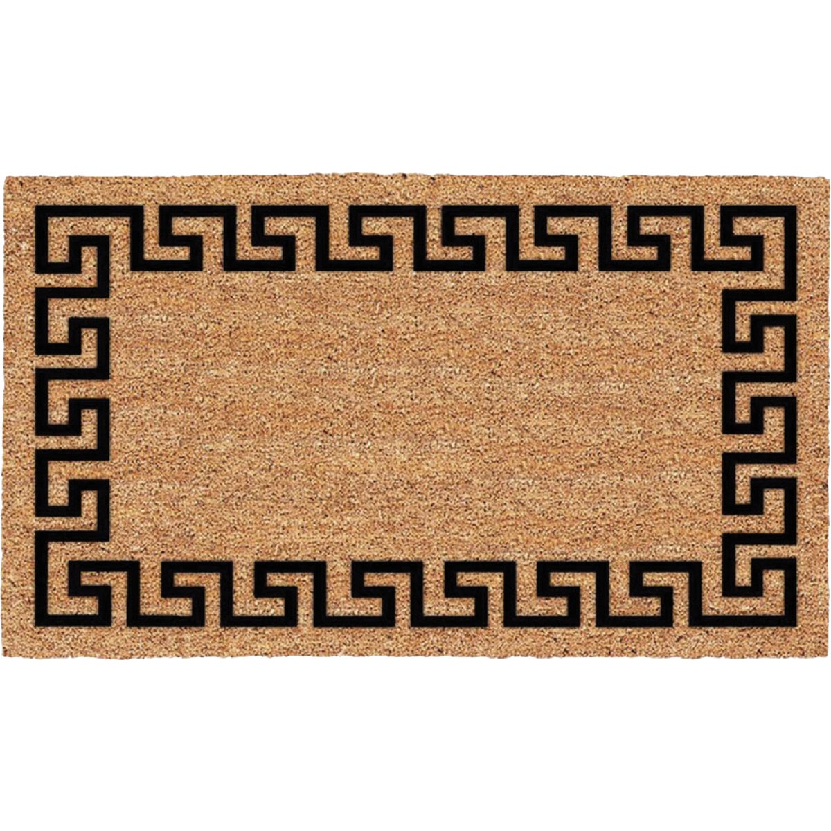 FanMats 24 In. x 36 In. Greek Key Coir Mat
